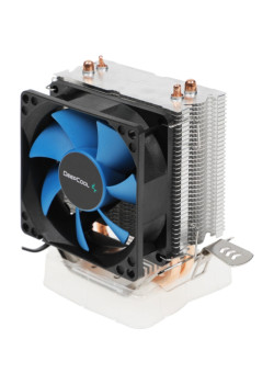 Кулер Deepcool Ice Edge Mini FS V2.0 Soc-AM5/AM4/1200/1700/1851 черный/синий 3-pin 25dB Al+Cu 100W 276gr Ret (DP-MCH2-IEMV2) [DP-MCH2-IEMV2]