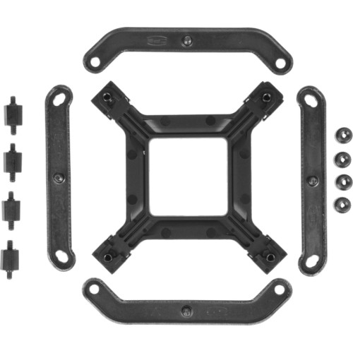 Устройство охлаждения(кулер) PcCooler RT500 BK Soc-AM5/AM4/1200/1700/1851 черный 4-pin 32dB Al+Cu 240W Ret (RT500-BKNWXX-GL)