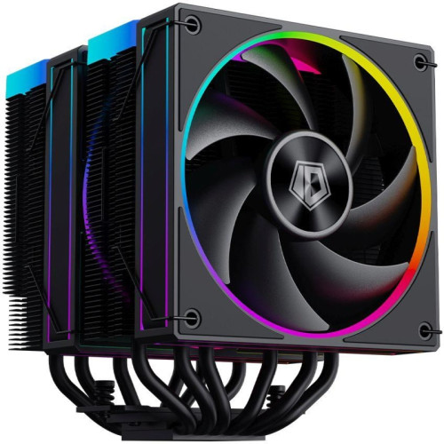 Кулер ID-Cooling Frozn A620 ARGB Soc-AM5/AM4/1200/1700/1851 черный 4-pin 29.9dB Al+Cu 270W 1200gr Ret (FROZN A620 ARGB) [FROZN A620 ARGB]