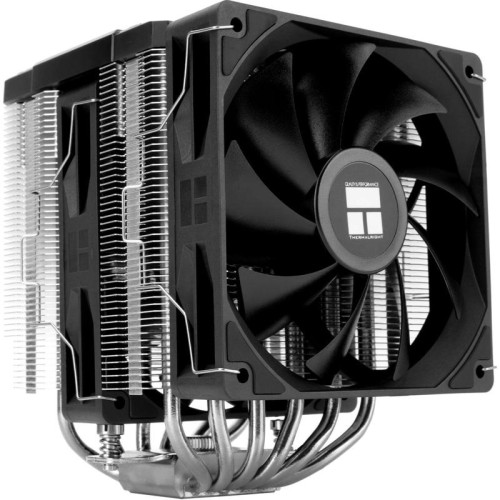 Устройство охлаждения(кулер) Thermalright Peerless Assassin 120 Digital Soc-AM5/AM4/1200/1700/1851 черный 4-pin 25.6dB Al+Cu LCD Ret (PA120-DIGITAL-BL)