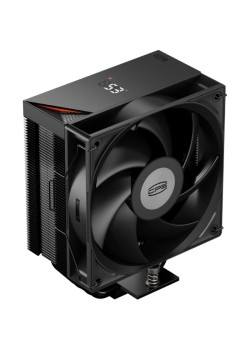 Кулер PcCooler RT500 Digital Soc-AM5/AM4/1200/1700/1851 черный 4-pin 34.9dB Al+Cu LCD 240W Ret (RT500-BKNWYL-GL)