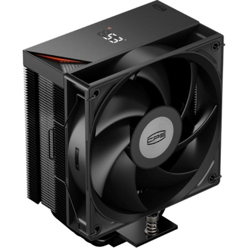 Кулер PcCooler RT500 Digital Soc-AM5/AM4/1200/1700/1851 черный 4-pin 34.9dB Al+Cu LCD 240W Ret (RT500-BKNWYL-GL)
