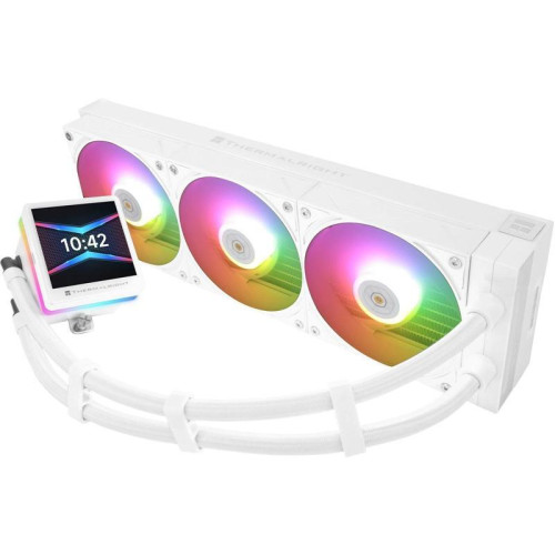 Система водяного охлаждения Thermalright Grand Vision 360 ARGB Soc-AM5/AM4/1151/1200/2066/2011/1700 белый 4-pin 29.6dB Al LCD Ret (G-VISION-360-WH-ARGB)