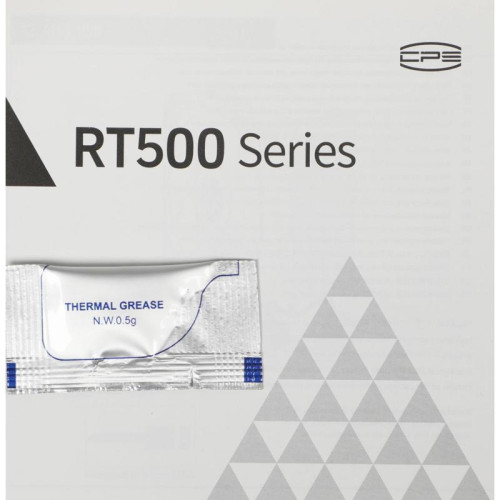 Устройство охлаждения(кулер) PcCooler RT500 TC Soc-AM5/AM4/1200/1700/1851 черный 4-pin 32dB Al+Cu 240W Ret (RT500TC-BKNWYX-GL)