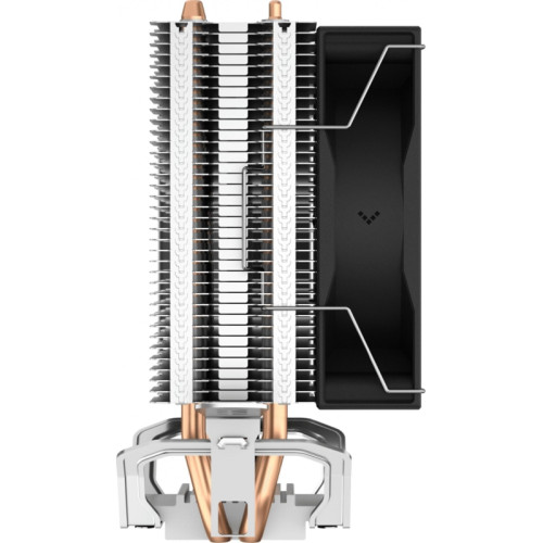 Кулер Deepcool AG200 Soc-AM5/AM4/1200/1700/1851 черный 4-pin 18-31dB Al+Cu 100W 304gr Ret (R-AG200-BKNNMN-G) [R-AG200-BKNNMN-G]