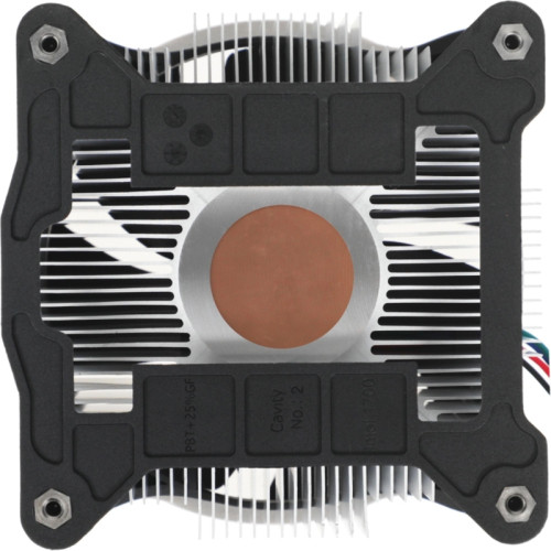 Кулер Deepcool Theta 31 PWM Soc-1700/1851 черный/синий 4-pin 30.3dB Al+Cu 95W 424gr Ret (DP-ICAS-T31P-17) [DP-ICAS-T31P-17]