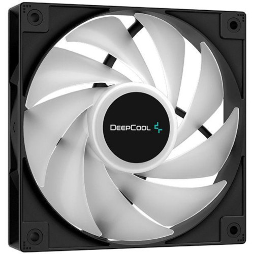 Кулер Deepcool AG400 LED RGB Soc-AM5/AM4/1200/1700/1851 черный 4-pin 18-32dB Al+Cu 220W 614gr Ret (R-AG400-BKLNMC-G-1) [R-AG400-BKLNMC-G-1]