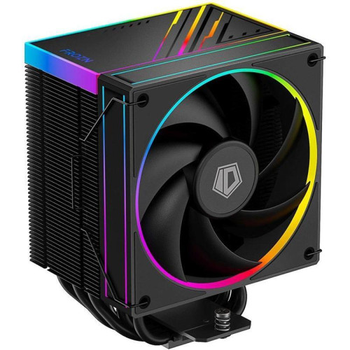 Кулер ID-Cooling Frozn A610 ARGB Soc-AM5/AM4/1200/1700/1851 черный 4-pin 29.9dB Al+Cu 250W 940gr Ret (FROZN A610 ARGB) [FROZN A610 ARGB]
