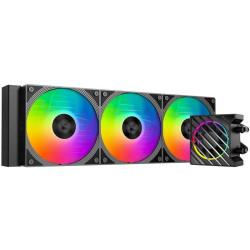 Система водяного охлаждения ID-Cooling Dashflow 360 XT Pro ARGB Soc-AM5/AM4/1200/1700/1851 черный 4-pin 32.5dB Al 350W Ret