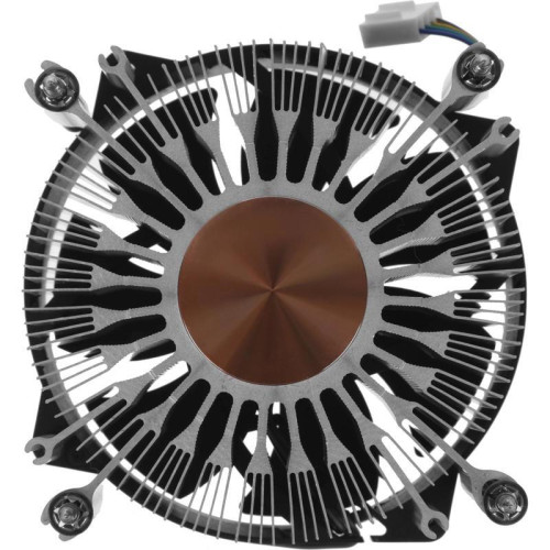 Кулер Digma D-CPC110-PWM3 92x92x25mm Soc-1200/1150/1151/1155 черный 4-pin 25dB Al+Cu 110W 350gr Ret [D-CPC110-PWM3]