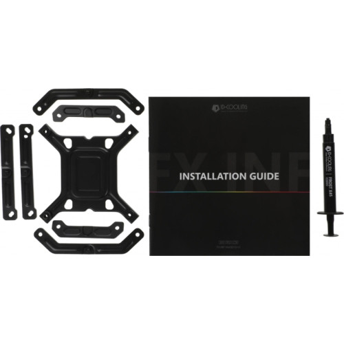 Система водяного охлаждения ID-Cooling FX360 Inf ARGB Soc-AM5/AM4/1200/1700/1851 черный 4-pin 27.2dB Al+Cu 350W Ret [FX360 INF]