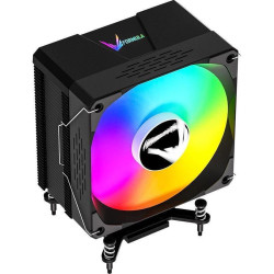 Кулер Formula Ice Burg EX ARPW 6P ARGB Soc-AM5/AM4/1200/1700/1851 черный 4-pin 17-34dB Al+Cu 220W Ret [ICE BURG EX ARPW 6P]
