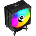 Кулер Formula Ice Burg EX ARPW 6P ARGB Soc-AM5/AM4/1200/1700/1851 черный 4-pin 17-34dB Al+Cu 220W Ret [ICE BURG EX ARPW 6P]