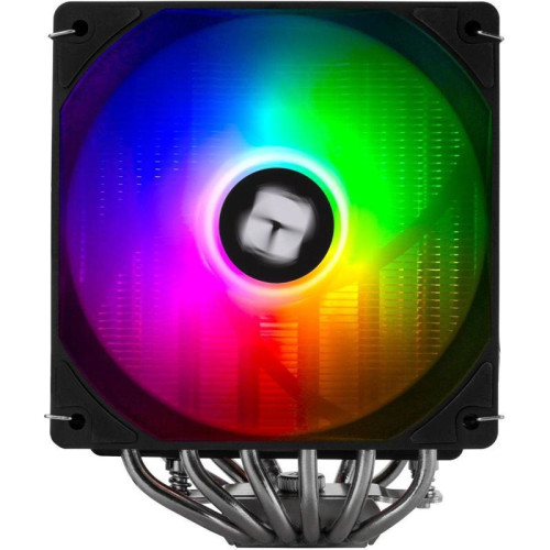 Устройство охлаждения(кулер) Thermalright Peerless Assassin 120 Digital ARGB Soc-AM5/AM4/1200/1700/1851 черный 4-pin 25.6dB Al+Cu LCD Ret (PA120-DIGITAL-BL-ARGB)