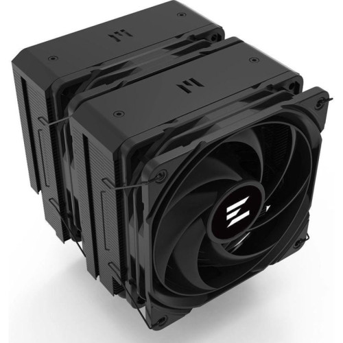 Кулер Zalman CNPS14X DUO Soc-AM5/AM4/1200/1700/1851 черный 4-pin 29.7dB Al+Cu 270W 1160gr Ret (CNPS14X DUO BLACK) [CNPS14X DUO BLACK]
