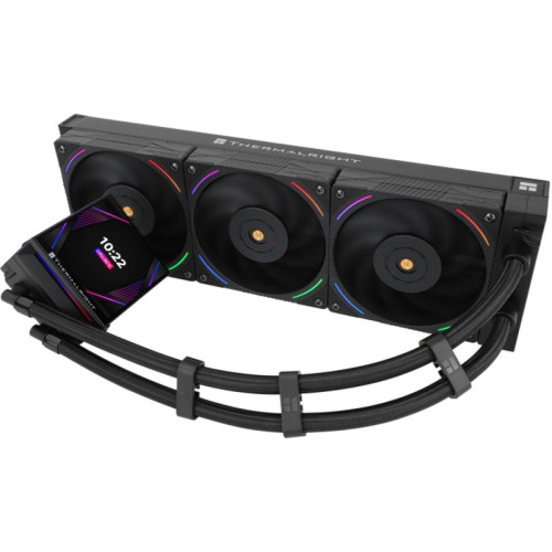 Система водяного охлаждения Thermalright Hyper Vision 360 ARGB Soc-AM5/AM4/1151/1200/2066/2011/1700 черный 4-pin 27dB Al LCD Ret (H-VISION-360-BL-ARGB)