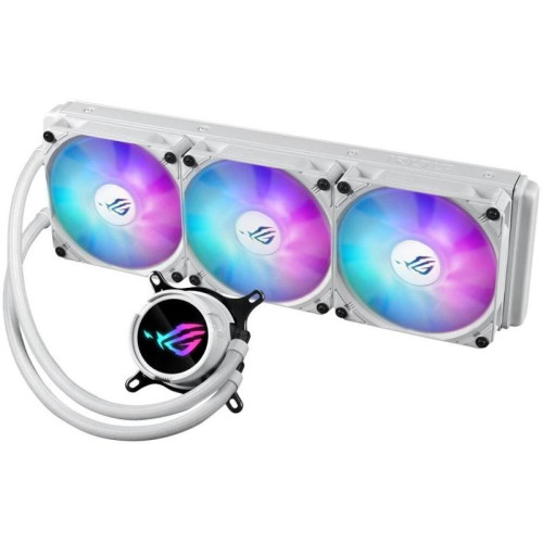 Система водяного охлаждения Asus ROG Strix LC III 360 ARGB White Edition ARGB Soc-AM5/AM4/1200/1700/1851 белый 4-pin 36dB Al LCD 300W Ret (90RC00T2-M0UAY0) Система водяного охлаждения Asus ROG Strix LC III 360 ARGB White Edition ARGB Soc-AM5/AM4/1200/1700/1851 белый 4-pin 36dB Al LCD 300W Ret (90RC00T2-M0UAY0)