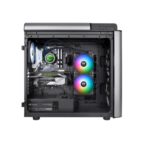 Система водяного охлаждения Thermaltake TH280 V2 Ultra ARGB Soc-AM5/AM4/1200/1700/1851 черный 4-pin 34.7dB Al+Cu LCD Ret (CL-W385-PL14SW-A) [CL-W385-PL14SW-A]