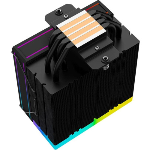 Кулер ID-Cooling Frozn A410 ARGB Soc-AM5/AM4/1200/1700/1851 черный 4-pin 29.9dB Al+Cu 230W 730gr Ret (FROZN A410 ARGB) [FROZN A410 ARGB]
