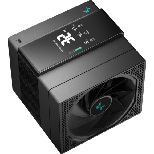 Устройство охлаждения(кулер) Deepcool Assassin IV VC Vision Soc-AM5/AM4/1200/2066/1700/1851 черный 4-pin 22.6-29.3dB Al+Cu LCD 300W 1780gr Ret (R-ASN4-BKNVMD-G) Устройство охлаждения(кулер) Deepcool Assassin IV VC Vision Soc-AM5/AM4/1200/2066/1700/1851 черный 4-pin 22.6-29.3dB Al+Cu LCD 300W 1780gr Ret (R-ASN4-BKNVMD-G)