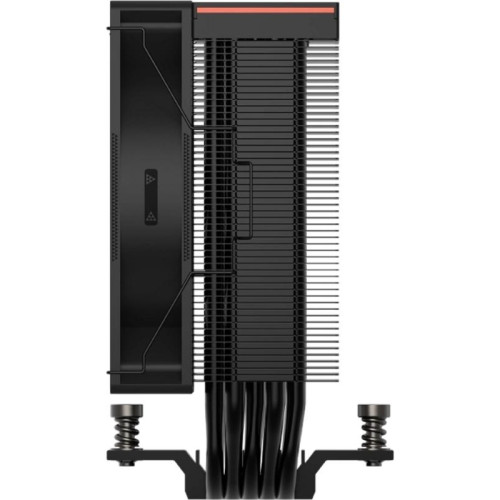 Кулер PcCooler RT500 Digital Soc-AM5/AM4/1200/1700/1851 черный 4-pin 34.9dB Al+Cu LCD 240W Ret (RT500-BKNWYL-GL)