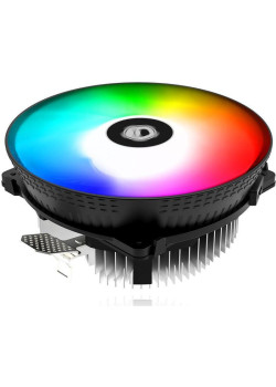 Кулер ID-Cooling DK-03 Rainbow RGB Soc-AM5/AM4/1200/1700/1851 черный/белый 4-pin 14-26dB 100W 250gr Ret [DK-03 RAINBOW]