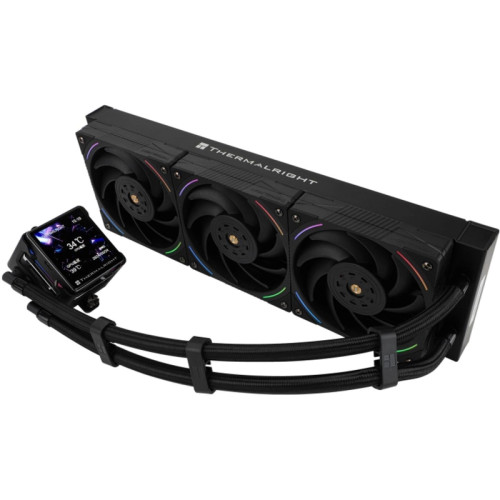 Система водяного охлаждения Thermalright Elite Vision 360 ARGB Soc-AM5/AM4/1200/1700/1851 черный 4-pin 27.7dB Al LCD Ret (E-VISION-360-BL-ARGB) Система водяного охлаждения Thermalright Elite Vision 360 ARGB Soc-AM5/AM4/1200/1700/1851 черный 4-pin 27.7dB Al LCD Ret (E-VISION-360-BL-ARGB)