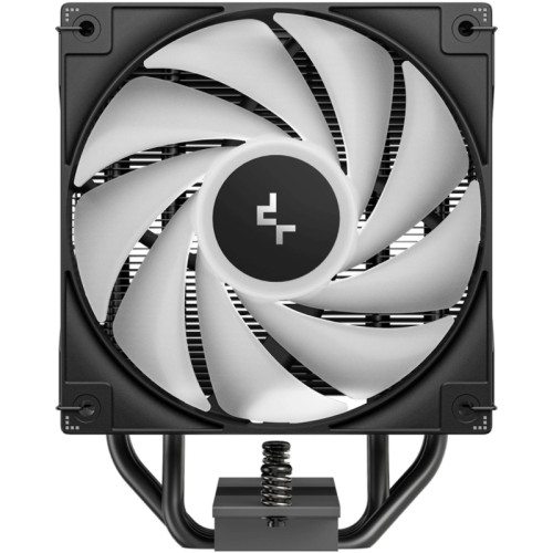Устройство охлаждения(кулер) Deepcool AG400 Bk V2 ARGB Soc-AM5/AM4/1200/1700/1851 черный 4-pin 31.6dB Al+Cu 220W 643gr Ret (R-AG400-BKAMMN-GJD)