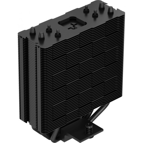 Кулер Deepcool AG400 Bk ARGB Soc-AM5/AM4/1200/1700/1851 черный/белый 4-pin 31.6dB Al+Cu 220W 614gr Ret (R-AG400-BKANMC-G-2) [R-AG400-BKANMC-G-2]
