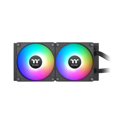 Система водяного охлаждения Thermaltake TH280 V2 Ultra EX ARGB Soc-AM5/AM4/1200/1700/1851 черный 4-pin 30.7dB Al+Cu LCD Ret (CL-W416-PL14SW-A) [CL-W416-PL14SW-A]