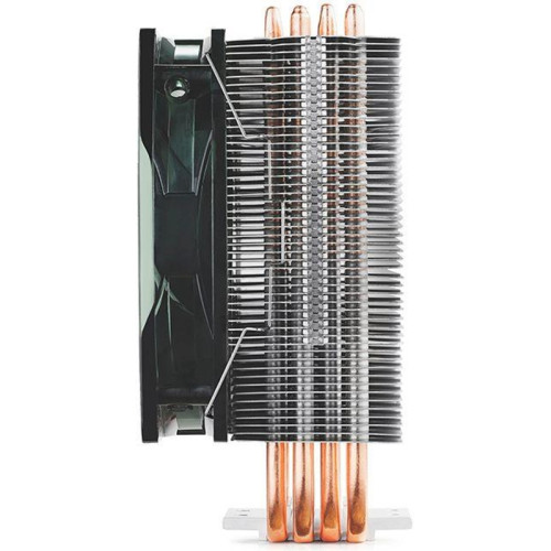 Кулер Deepcool Gammaxx 400 Blue Basic Soc-AM5/AM4/1200/1700/1851 черный 4-pin 18-30dB Al+Cu 130W 640gr Ret (DP-MCH4-GMX400P-BL) [DP-MCH4-GMX400P-BL]