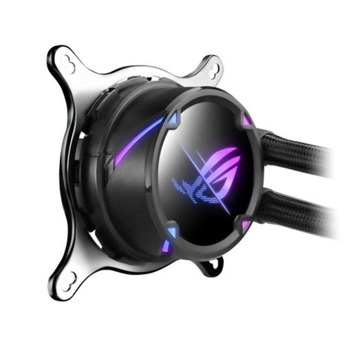 Система водяного охлаждения ASUS ROG Strix LC II 360 ARGB Soc-AM4/1151/1200/2066/1700 черный 4-pin 37.6dB Al Ret (90RC00F1-M0UAY4) [90RC00F1-M0UAY4]