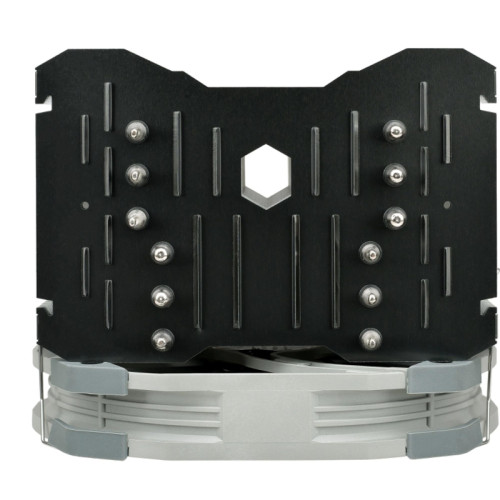 Кулер Thermalright Macho-Maxx Soc-AM5/AM4/1151/1200/2066/1700 черный 4-pin 25.6dB Al 635gr Ret [MACHO-MAXX]