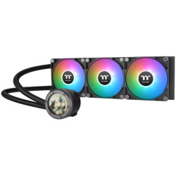 Система водяного охлаждения Thermaltake TH360 V2 Ultra ARGB Soc-AM5/AM4/1200/1700/1851 черный 4-pin 25.8dB Al+Cu LCD Ret (CL-W384-PL12SW-A) [CL-W384-PL12SW-A]