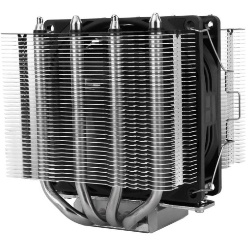 Кулер для процессора/ Thermalright Peerless Assassin 90 SE (4-pin PWM, 110mm, Ni/Cu, 4x6mm, 1x92mm, 32.77CFM, 23.85dBA, 2200RPM, S: 1200, 1700, 1851, 115X, AM4, AM5, silver, black)