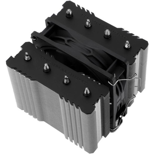 Кулер для процессора/ Thermalright Peerless Assassin 90 SE (4-pin PWM, 110mm, Ni/Cu, 4x6mm, 1x92mm, 32.77CFM, 23.85dBA, 2200RPM, S: 1200, 1700, 1851, 115X, AM4, AM5, silver, black)