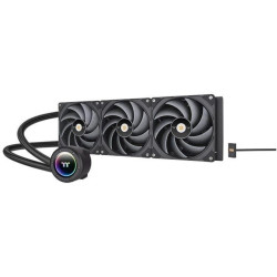 Система водяного охлаждения Thermaltake Toughliquid 360 Ex Pro ARGB Soc-AM5/AM4/1200/1700/1851 черный 4-pin 22.6dB Al+Cu Ret (CL-W400-PL12BL-A) [CL-W400-PL12BL-A]