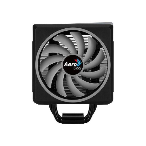 Кулер Aerocool Cylon 4F ARGB Soc-AM5/AM4/1200/1700/1851 черный 4-pin 14-26dB Al+Cu 145W 550gr Ret (CYLON 4F ARGB PWM 4P) [CYLON 4F ARGB PWM 4P]