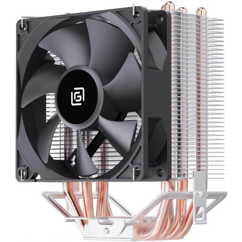 Кулер Oklick OG-CPC130-1 90x90x25mm Soc-AM4/1151/1200 черный 3-pin 18-23dB Al+Cu 130W 453gr Ret [OG-CPC130-1]