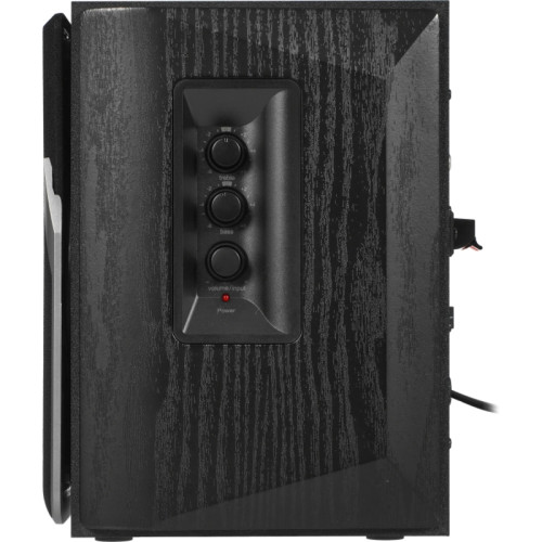 Акустическая система/ Колонки EDIFIER R1380DB Чёрный 21Вт+21Вт. Частотная характеристика: 55 Гц-20кГц. Входы: оптический, коаксиальный, линейный, Bluetooth. В комплекте: пульт ДУ, колночный кабель, кабель RCA-RCA, кабель 3.5мм-RCA, волоконно-оптический вх