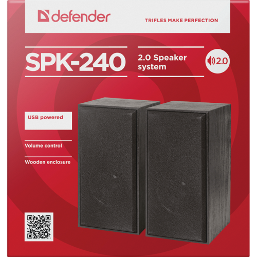 Defender Акустическая 2.0 система SPK 240 6 Вт, питание от USB