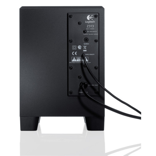 Колонки/ Speaker System 2.1 Logitech Z-313, 2*5+15W, 48-20000Hz, line in/out , Wired Control Pod, Black