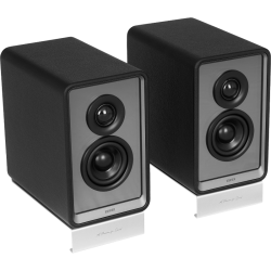 Акустическая система/ Колонки EDIFIER QR65 Чёрный 70 Вт. Bluetooth: 5.3. Функция воспроизведения аудио файлов с флеш-носителей отсутствует. В комплекте: подставки под колонки*2, зарядный кабель, колоночный кабель, USB-A - USB-A аудио кабель, 3,5 мм-RCA ка