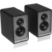 Акустическая система/ Колонки EDIFIER QR65 Чёрный 70 Вт. Bluetooth: 5.3. Функция воспроизведения аудио файлов с флеш-носителей отсутствует. В комплекте: подставки под колонки*2, зарядный кабель, колоночный кабель, USB-A - USB-A аудио кабель, 3,5 мм-RCA ка