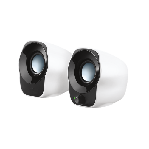 Колонки/ Speaker  System 2.0 Logitech Z120, Stereo, 2*1.2Вт, 3.5 mm input  Black&White, BOX