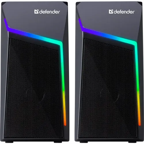 Defender Акустическая 2.0 система Stellar 6Вт, подсветка, питание от USB