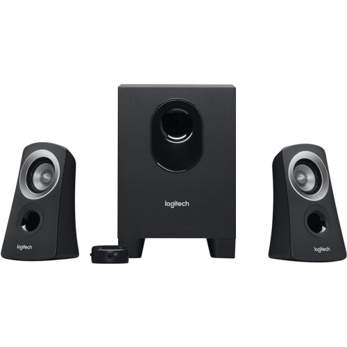 Колонки/ Speaker System 2.1 Logitech Z-313, 2*5+15W, 48-20000Hz, line in/out , Wired Control Pod, Black