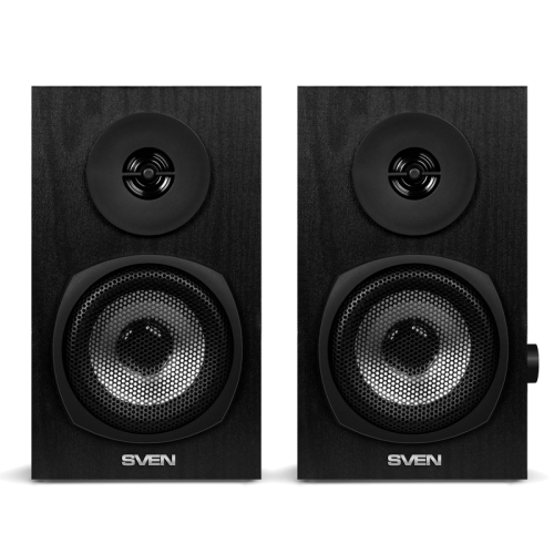 SVEN SPS-575, чёрный, акустическая система 2.0, USB, мощность 2x3 Вт(RMS)