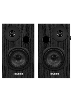 SVEN SPS-585, черный, акустическая система 2.0 (мощность 2x10 Вт (RMS))