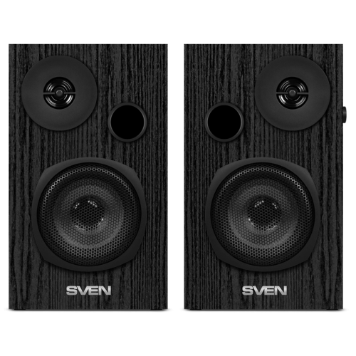 SVEN SPS-585, черный, акустическая система 2.0 (мощность 2x10 Вт (RMS))